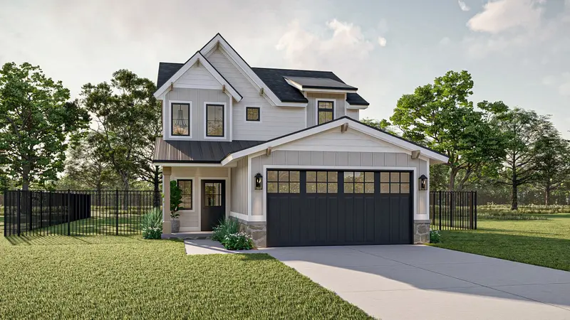 Refined Craftsman-Inspired Home: 3 Bedrooms, 2-Car Garage & Warm 1,828 Sq Ft Footprint 1