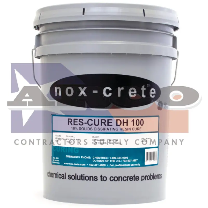 Res-Cure Dh 100 Curing Compound – Water-Based, 5-Gallon Container 1