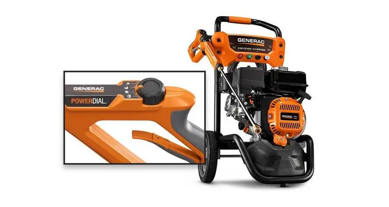 Residential 3100 Psi Variable-Pressure Power Washer 1