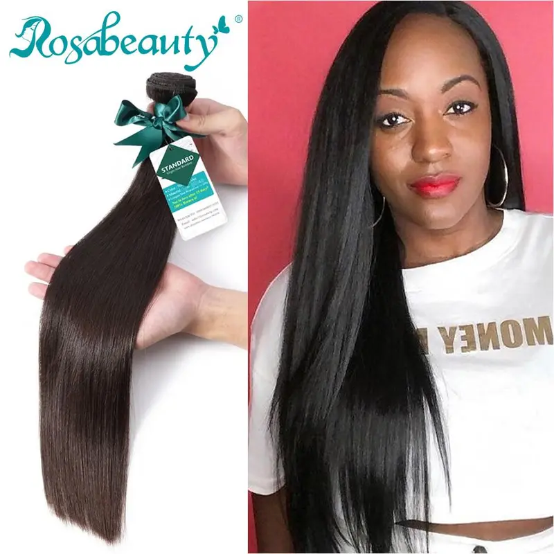Rosa Beauty Peruvian Virgin Straight Hair Weave 1