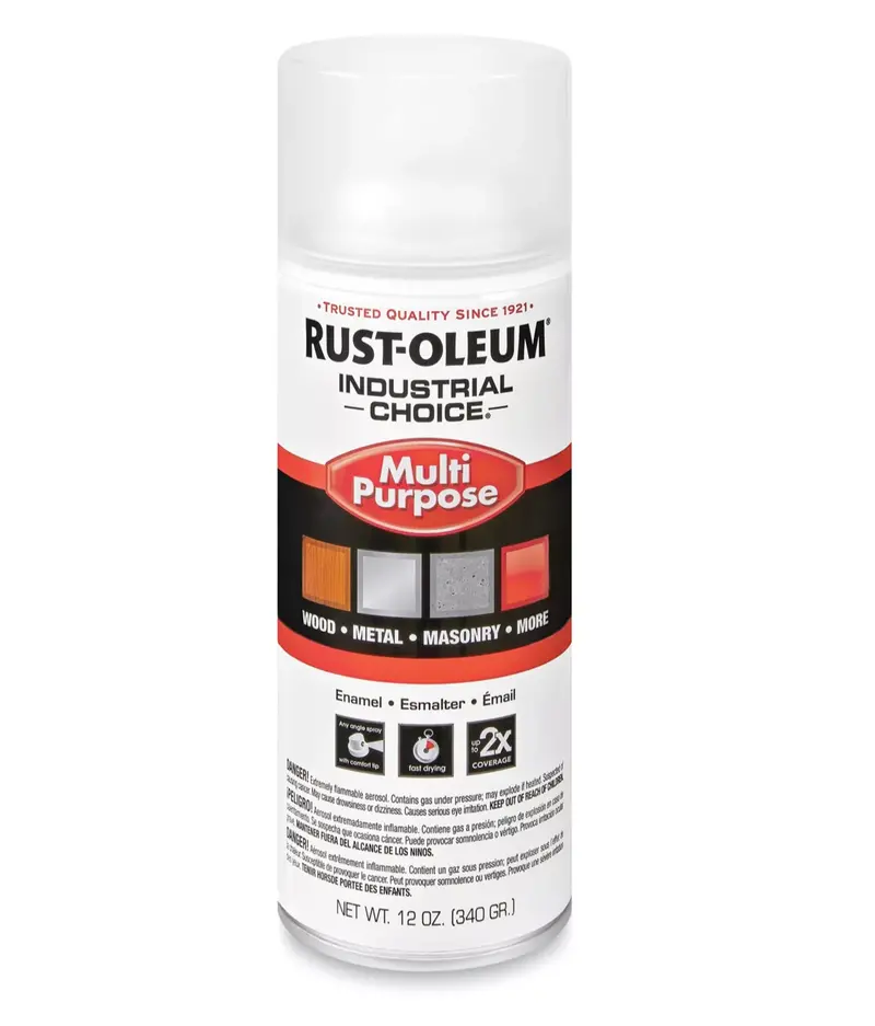 Rust-Oleum Clear Protective Enamel Spray Paint – 17 Oz Can 1
