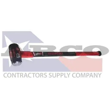 Safelock 10-Pound Fiberglass Sledge Hammer With Shock-Absorbing Grip 1