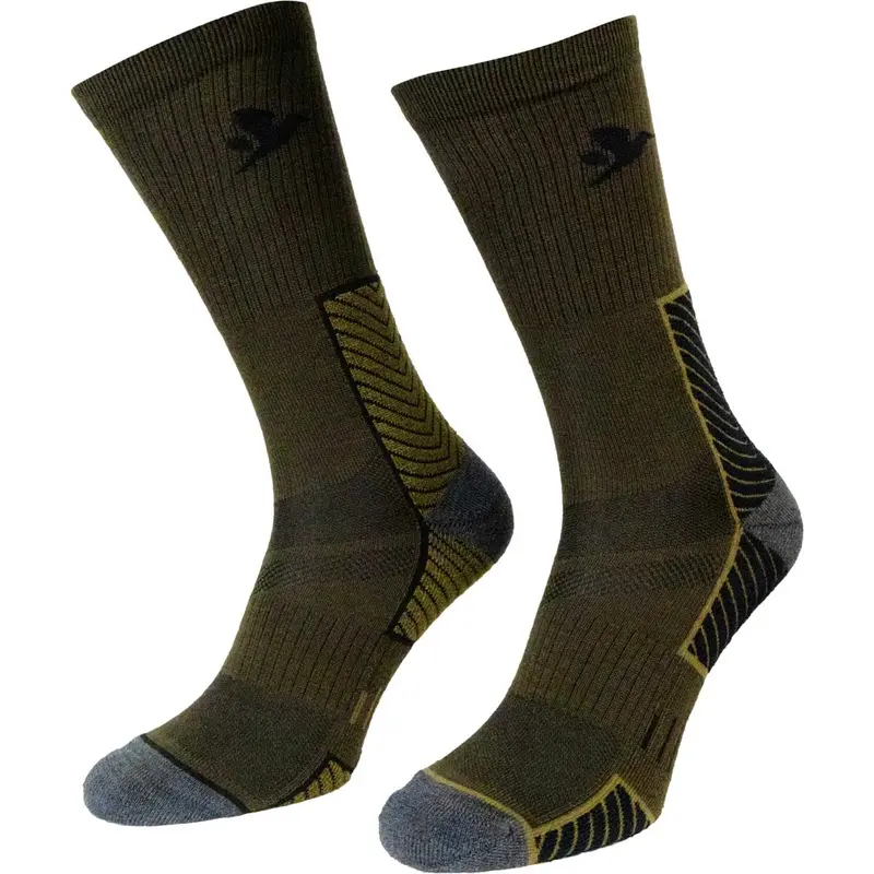 Seeland Field Merino Wool Blend Socks – 2-Pack 1