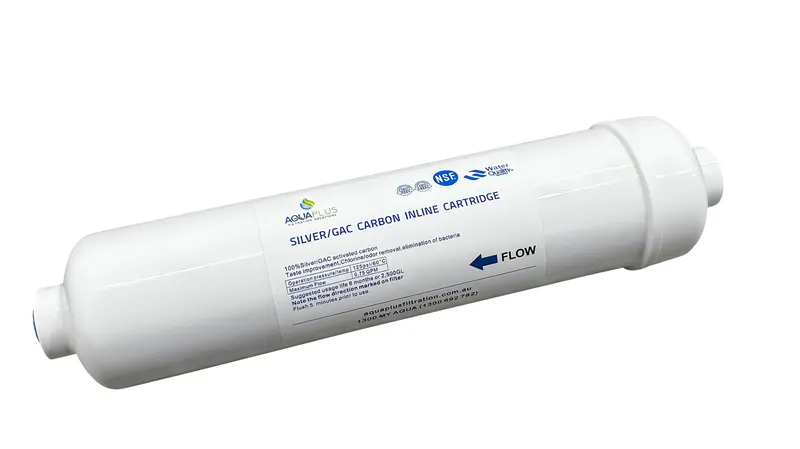 Silver-Impregnated Gac Inline Caravan Water Filter – Replacement Only 1