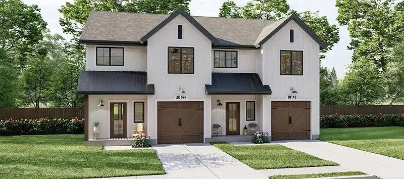 Six-Bedroom Estate Plan Featuring Ample Living Squareage And Oversized Garage 1