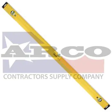 Slbz48 48-Inch Professional Aluminum Box Level — Triple-Vial Design 1