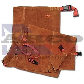Stihl Premium Leather Chainsaw Chaps 1