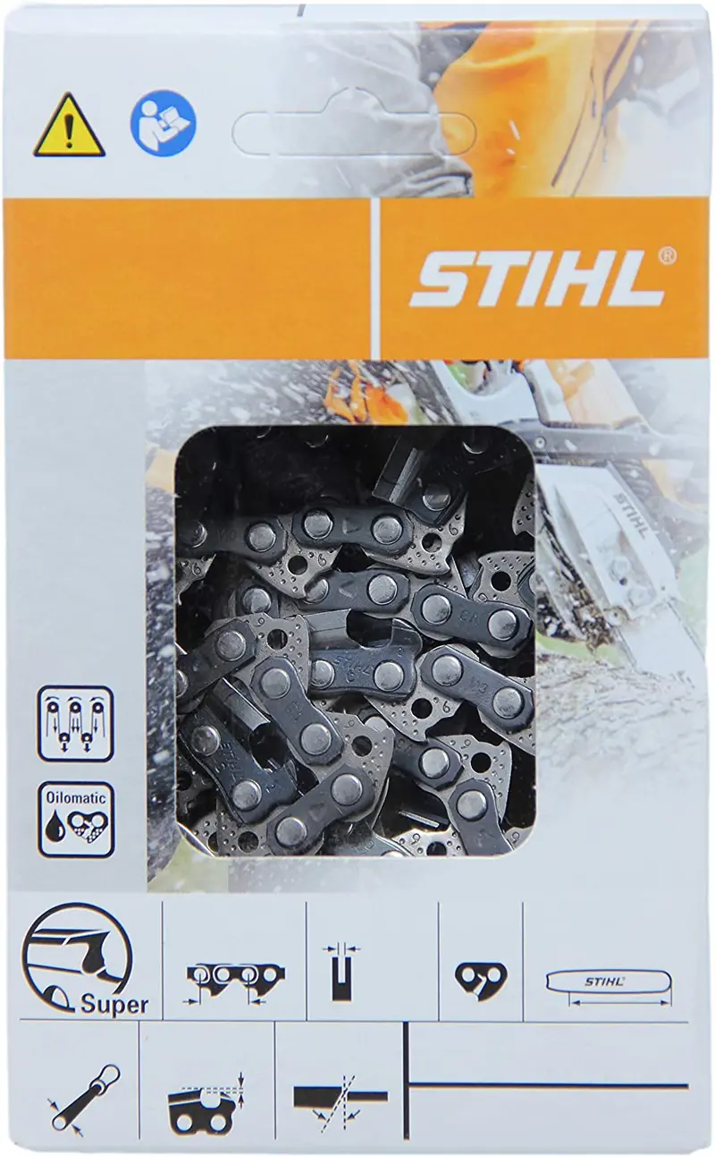 Stihl Professional Chainsaw Chain – .325" Pitch, Rm Low-Vibration, .063" Gauge, 62 Drive Links 1