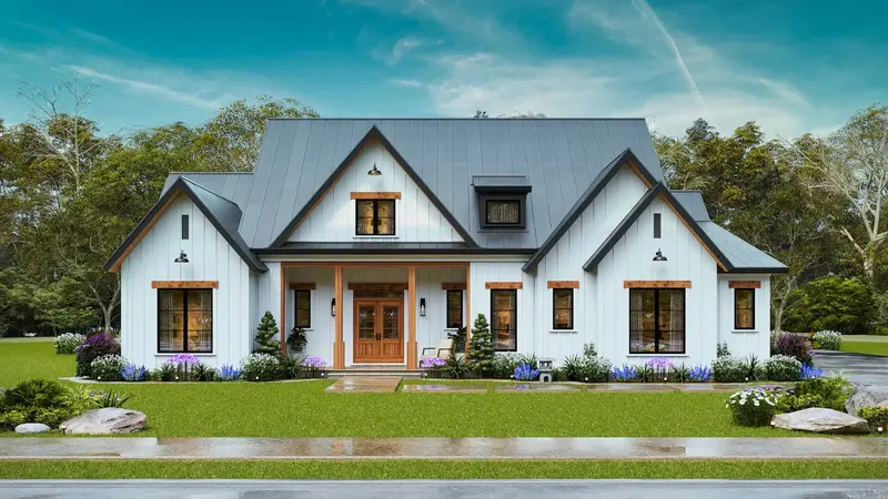 Sweet Maple Farmhouse: 2,523 Sq Ft With 3 Bedrooms, 3.5 Baths, Bonus Space, And Covered Porch Ensemble 1