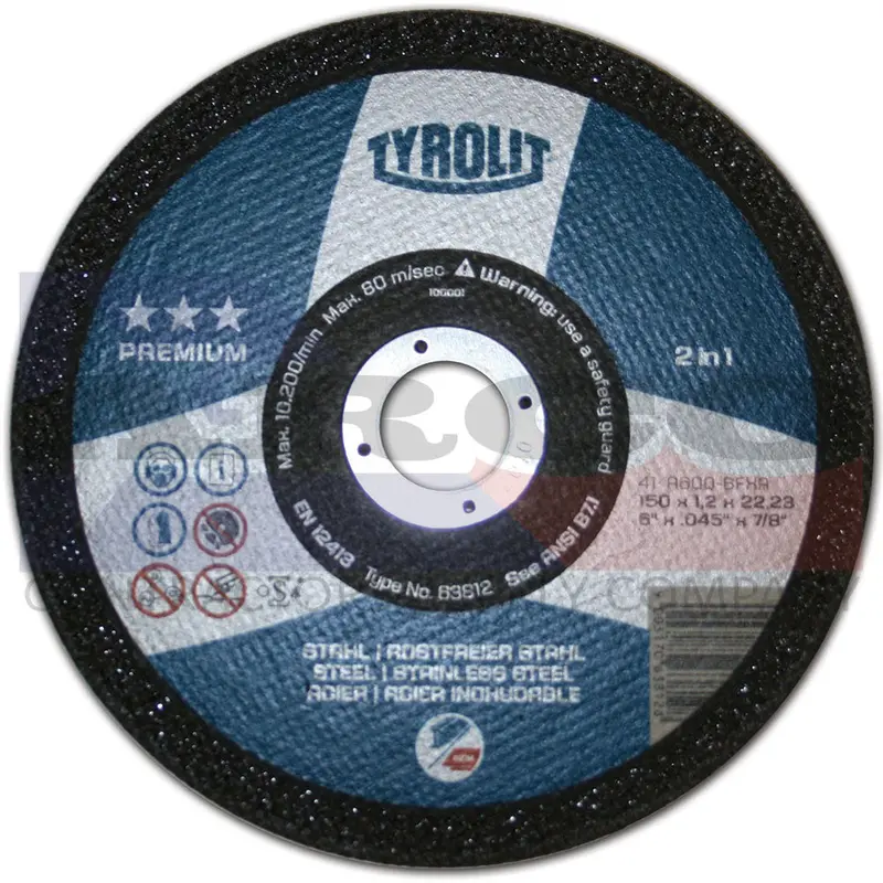 T1 Metal Cutting Blade – 7 In X 0.060 In X 7/8 In Arbor 1
