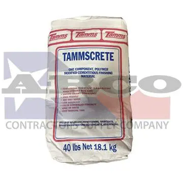 Tammscrete Gray Structural Concrete Mix – 40 Lb Bag 1