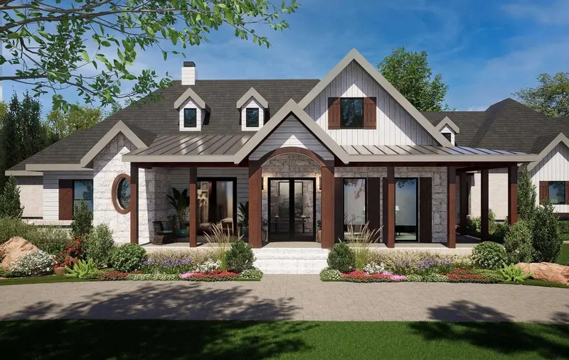 Three-Bedroom Family Home With Game Room, Outdoor Kitchen, And Vaulted Great Room 1