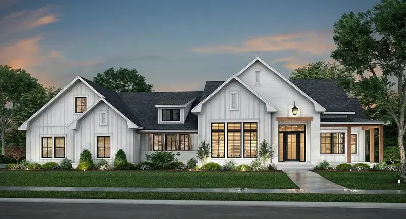 Three-Bedroom Home Plan Optimized For Adaptability And Daily Convenience 1