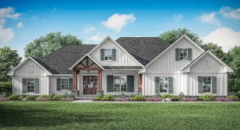 Three-Bedroom Home With Brick Facade, Bonus Room, And Classic Curb Appeal 1