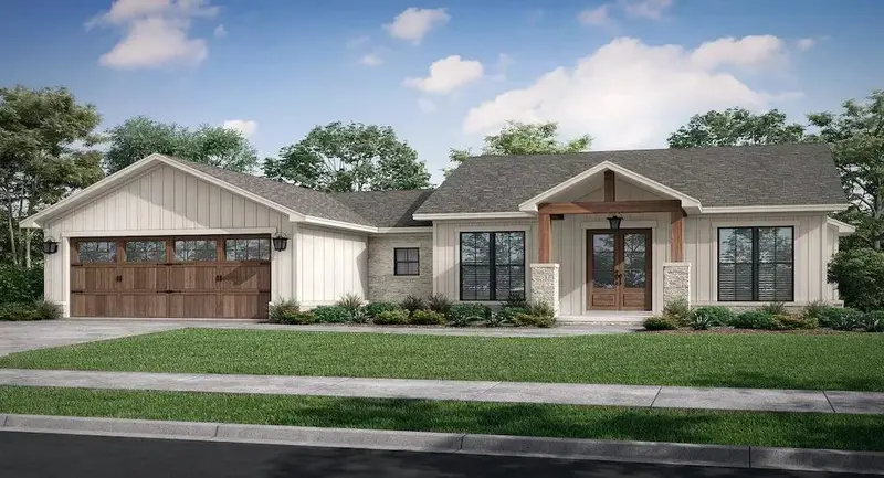 Three-Bedroom Open-Plan Home With Smart Storage Solutions And Contemporary Flow 1