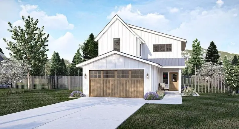 Three-Bedroom Two-Story Home Anchored By A Welcoming Front Porch 1