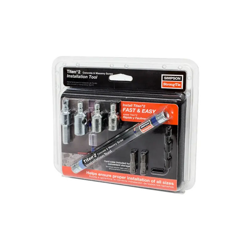 Titen Ttn2 Anchor Installation Kit – Complete Hardware Set 1