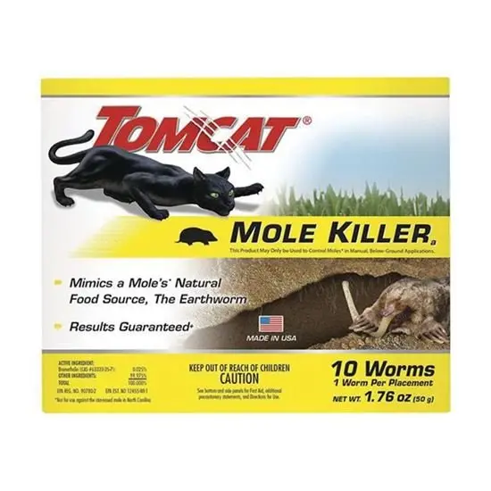 Tomcat Mole & Worm Killer – 10-Pack Granular Treatment (S6009) 1