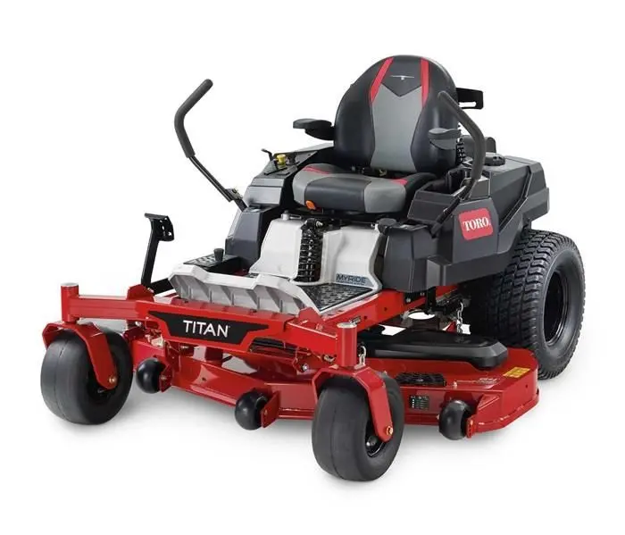 Toro Titan 48-Inch Heavy-Duty Zero-Turn Mower With Myride Suspension (75314) 1