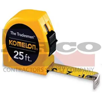 Tradesmen 1-Inch × 25-Foot Vinyl-Coated Steel Tape – Rugged Contractor Edition 1