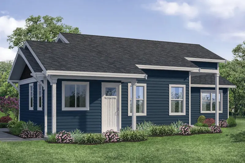 Traditional 2-Bedroom Home – 1,080 Sq Ft With Vaulted Great Room 1