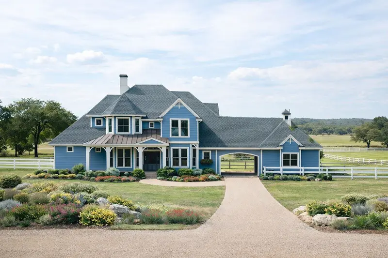 Traditional Estate Design: 4 Bedrooms, Porte Cochere & Rear Garage, 2,576 Sq Ft 1
