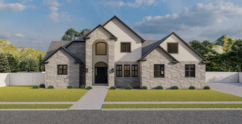Transitional Home Design With Bonus Space And Daylight Basement | 2,125 Sq Ft Floor Plan 1