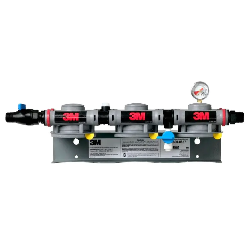 Triple-Flow High-Flow Manifold Assembly 1