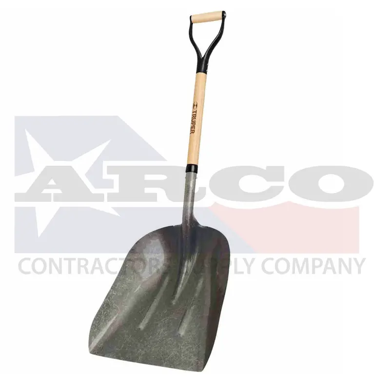 Truper #8 Steel Scoop Shovel – 27 In Blade Length 1