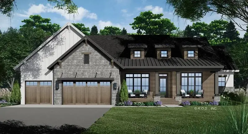 Two-Bedroom Home Plan Tailored For Flexibility And Effortless Living 1