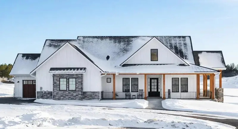 Two-Bedroom Walkout Basement Design With Generous Covered Porches 1