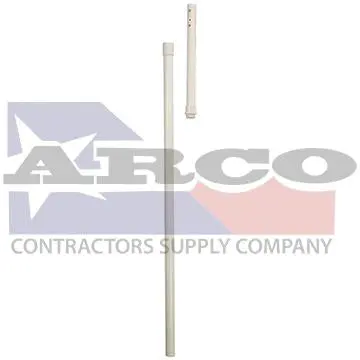 Two-Piece Pvc Extension Handle Set (20-Inch + 52-Inch Sections) 1