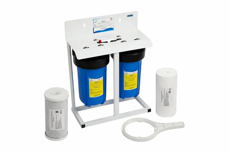 Two-Stage 10" Big Blue Whole-House Filtration System 1