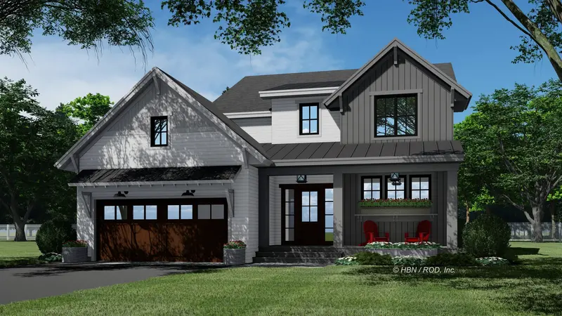 Two-Story Farmhouse Plan: 2,265 Sq Ft With Thoughtful Design And Classic Curb Appeal 1