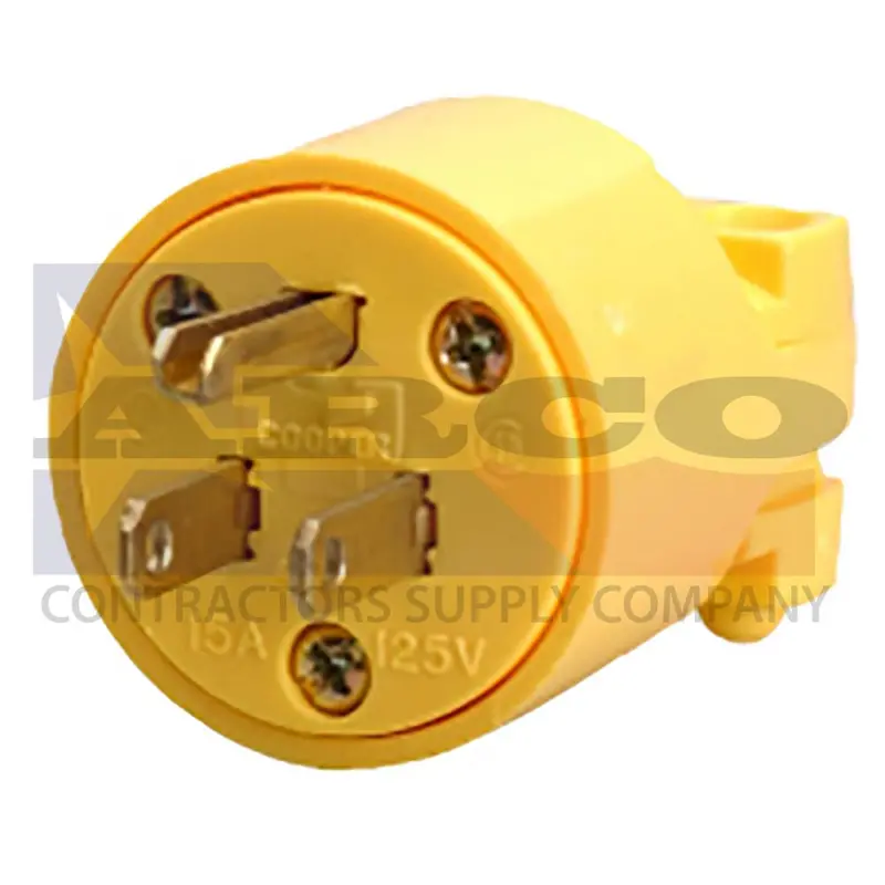 U-Grounded Male Plug End For Heavy-Duty Extension Cords 1