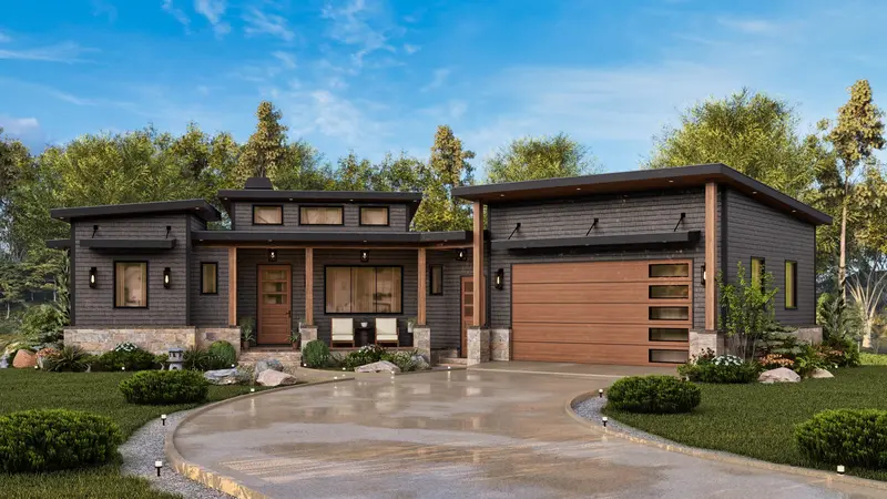 Urban-Inspired Contemporary Home | 1,801 Sq Ft, 3-Bedroom, 2-Bath Valley-Style Layout 1