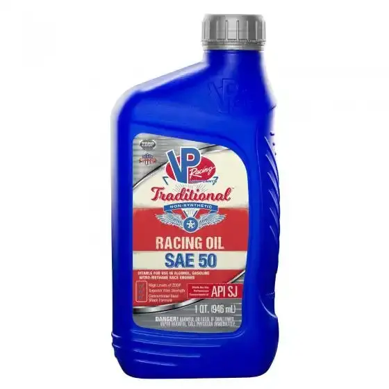 Vp Racing Sae 50 Traditional Non-Synthetic Engine Oil – Classic Vehicle Lubricant 1