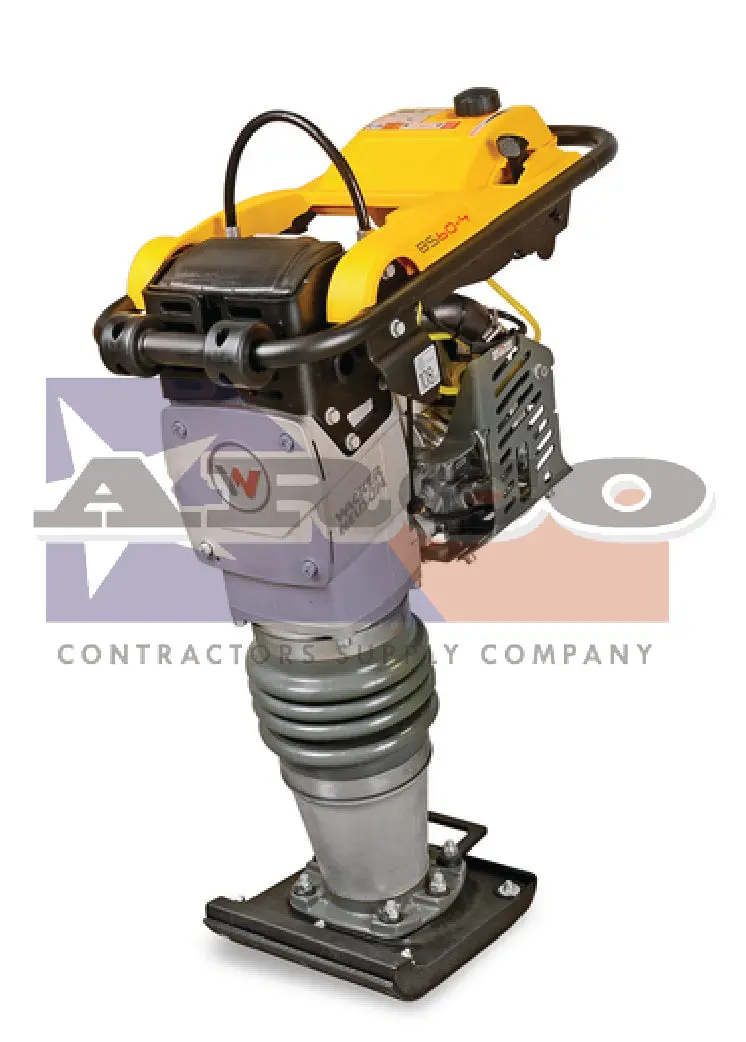 Wacker Neuson Bs60-4As Gas-Powered Plate Compactor For Soil & Aggregate Densification 1