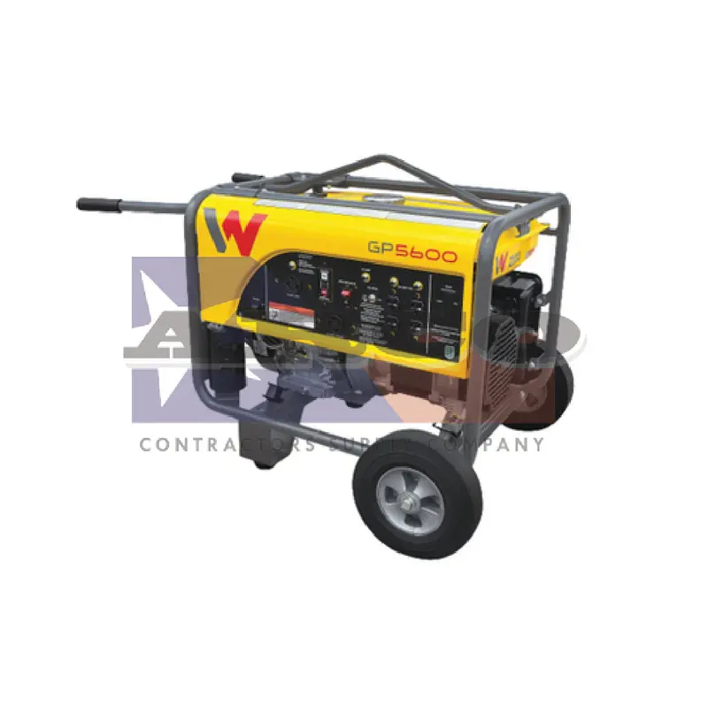 Wacker Neuson Gp5600A 5.6 Kw Portable Generator Set 1