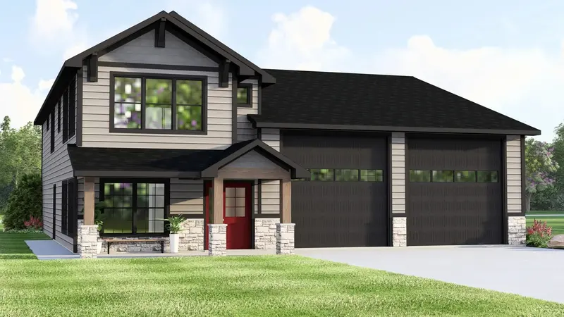 Warm Modern Farmhouse Layout With Adaptable Zones & Owner’S Sanctuary 1