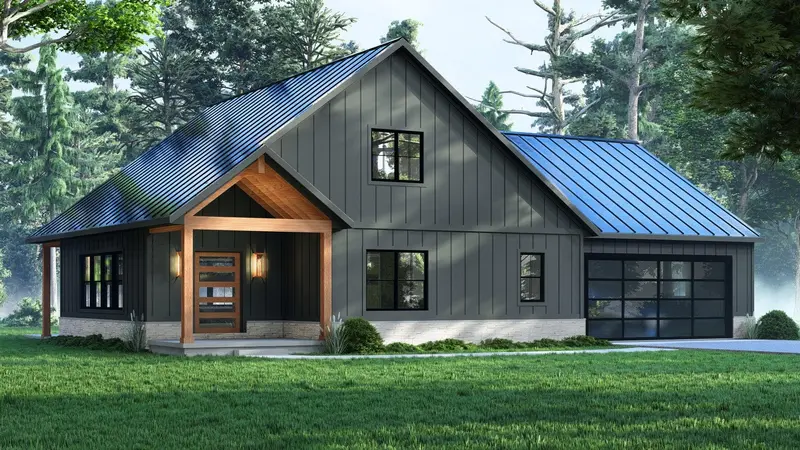 Warm Modern Farmhouse – Spacious Common Areas And Efficient, Livable Design 1