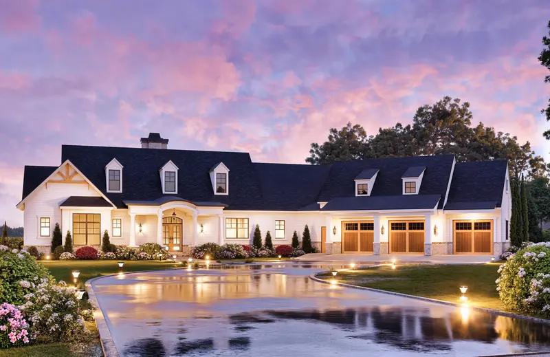 Warm & Practical 2,830-Sq-Ft Family-Oriented Home Plan 1