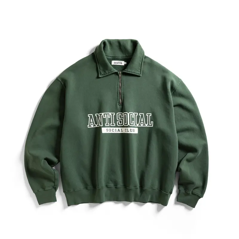 Washed-Up Quarter-Zip Sweatshirt 1