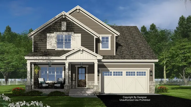 Well-Proportioned 4-Bed Two-Story Home Featuring Upstairs Bedrooms And Uninterrupted Open Living 1
