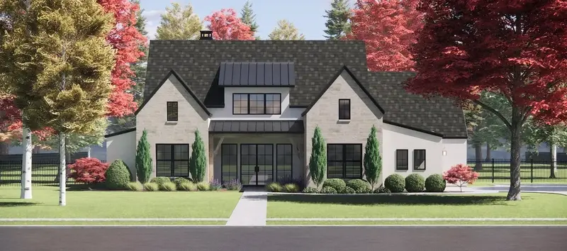 Wilde Architectural House Plan – Distinctive Exterior And Purposeful Interior Layout 1