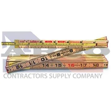 X46 Six-Foot Folding Steel Measuring Rule 1