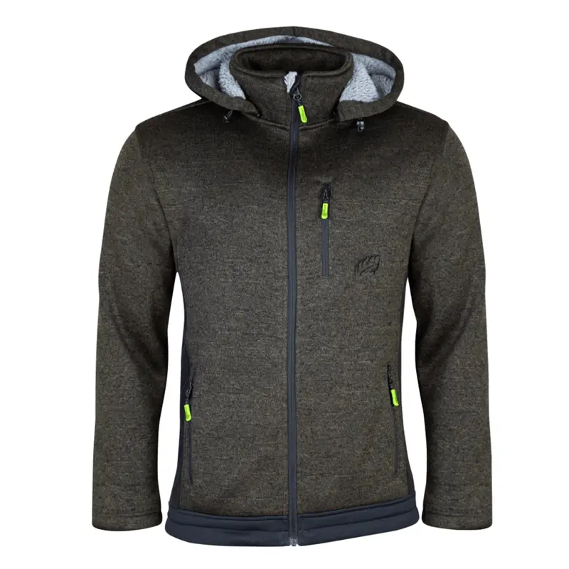 Yeti Fleece-Lined Outdoor Jacket – Olive Green 1