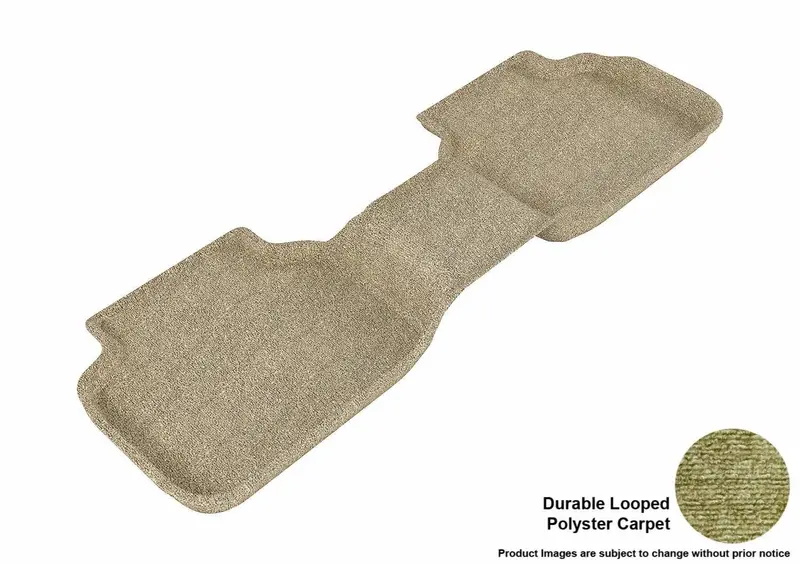 3D Maxpider L1Dg00522202 Classic Tan Rear Floor Mat – Second-Row (Single Piece), Limited Availability 1