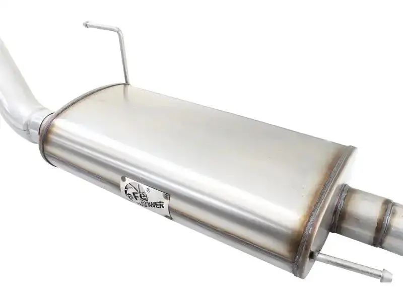 Afe Machforce Xp Ss Cat-Back Exhaust System – 3″ To 3.5″ Polished Tip, Compatible With 2015 Ford F-150 Ecoboost (2.7L/3.5L V6) 1