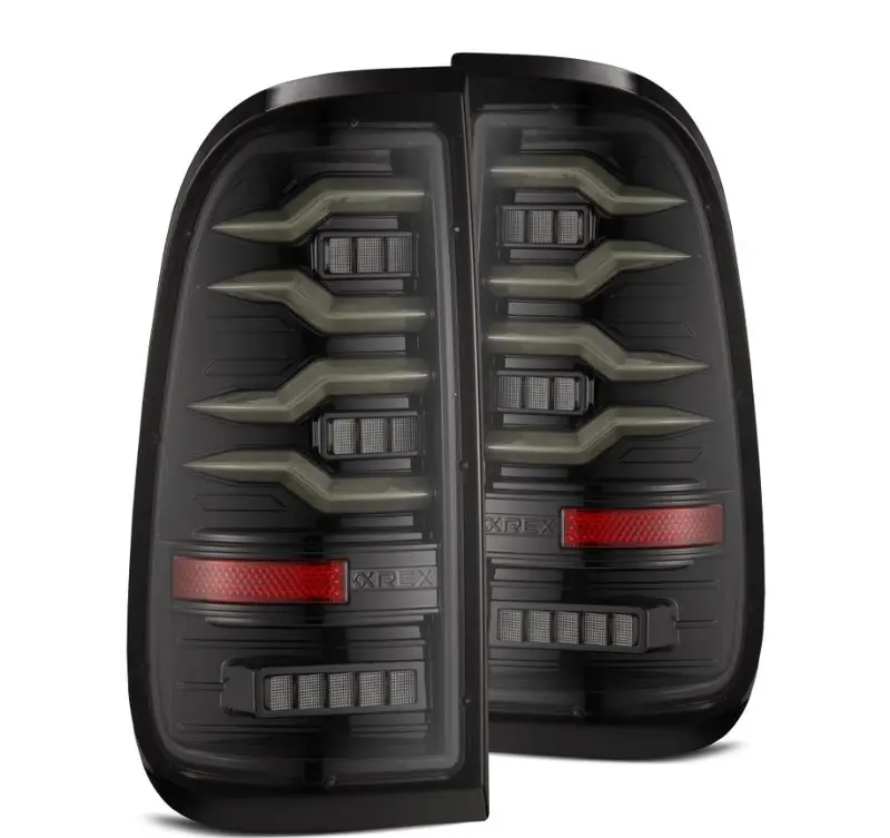 Alpharex 658001 Led Taillights – Alpha-Black Housing With Modern Illumination 1